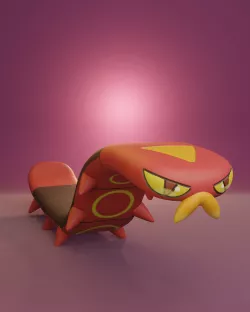 Pokemon - Sizzlipede