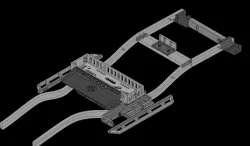 RC4WD main gearbox plate, battery tray, ESC plate, body_mouth, step bars, MOJAVE HILUX