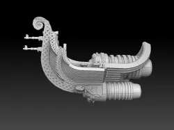 Rocket Knarr Space Viking Longship