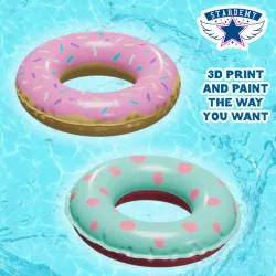 ROUND CIRCLE POOL INFLATABLE TOY FLOAT MINIATURE NENDOROID FIGMA