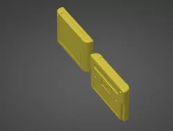 SEGA Cartridge remix Keychain