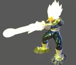 Shiny Vegeta Final Flash Figure