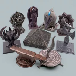 Shrines of the Nine Divines Full Collection + Shrine Base