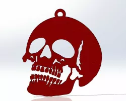 Skull Keychain