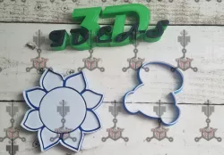 Snowgies and sunflower cookie cutters