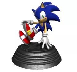 Sonic statue