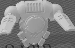 Space Chad Gravachute - complete+loose fin for easy remixing