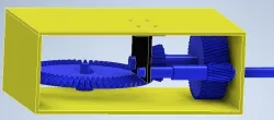 Speed reduction gearbox