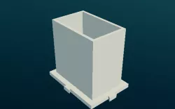 Stackable Base Container