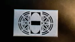 Stained Glass Like Switch Plate