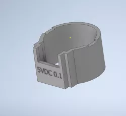 stepper motor model + housing