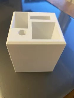 Storage box for weed material