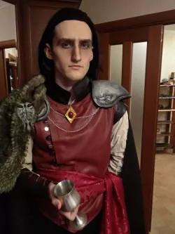 Strahd Cosplay Shoulderpads and Accessories
