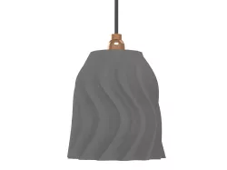Suspension lamp / Light fixture / 3D printed design lampshade