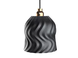 Suspension lamp / Light fixture / 3D printed design lampshade