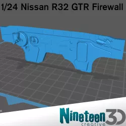 Tamiya R32 GTR Firewall