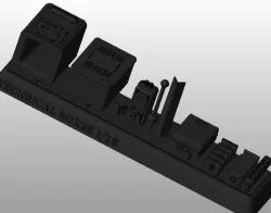 Technical boxes terrain set