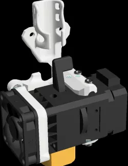 The Aztec Warrior - Biqu H2 Ender 6 Mount - Smaller, Lighter with cable management.