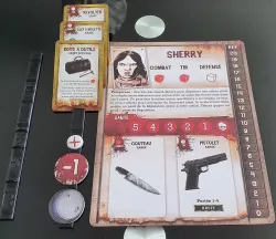 The Walking Dead Here's Negan board game player inventory