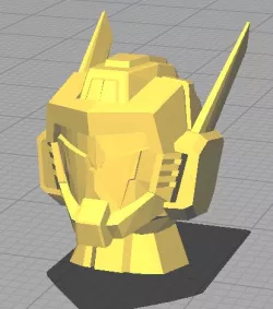 Transformers jetfire v head