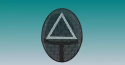 Triangle Guard Mask - SQUID GAME - SQUID GAME