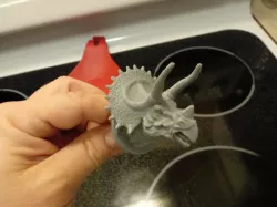Triceratops drawer handle