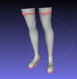 Ultimate girl socks with heels - Remix