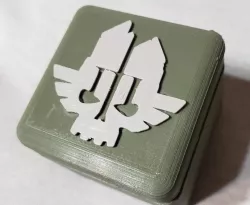 Various War Hammer Grimdark Dice Boxes