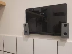 Wall bracket for tablet