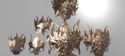 War God Baroque Mask 7 designs