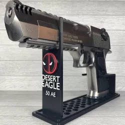 WE ARMORER WORKS CYBERGUN DESERT EAGLE 50 AE DEADPOOL AIRSOFT GUN DISPLAY STAND