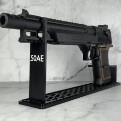 WE Armorer Works Cybergun Desert Eagle 50 AE Lightning Hawk Residual Evil Leon Airsoft Gun Display Stand
