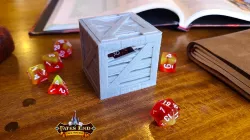 Wooden Crate Dice Jail - SUPPORT FREE!