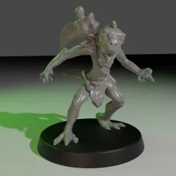 Xulgath - Dinosaur Man with Axe
