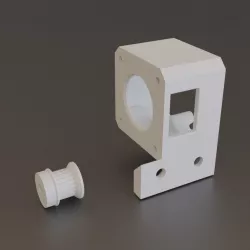Y motor mount for 42-40 motor ( the original extruder motor ) - Ender 3v2