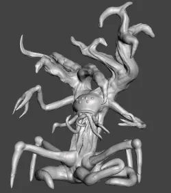 Yangethe, eldritch tree horror