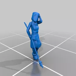 Young sorceress Desktop Hero test