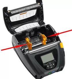 Zebra QLn420 media core supports set