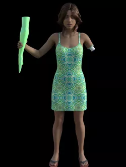 1:64 Scale Cyborg Girl