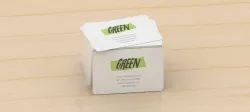 3D Business card nature