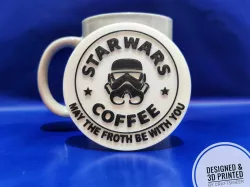 3D Printed Star War Coffee Mug Cover