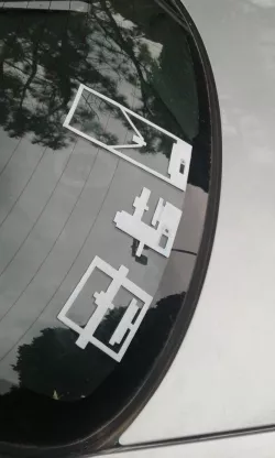 3d printer family decals