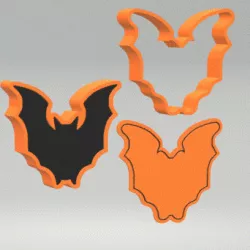 3pc Bat Bath Bomb Mold