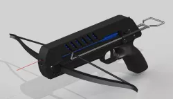 5-arrow magazine for crossbow pistol