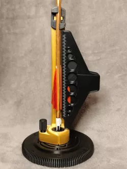 Adjustable Archery Fletching Jig: Vertical Version