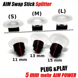 Aim Stick Controller Splitter 5mm for PS4 PS5 and Xbox One