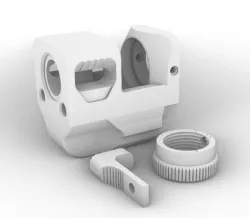 Airsoft and Gelblaster Compensator for Glock