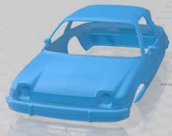 AMC Pacer X 1977 Printable Body Car