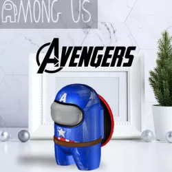 AMONG US - AMERICAN CAPTAIN