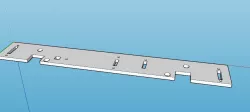 anet a8 rear panel (prusa i3)